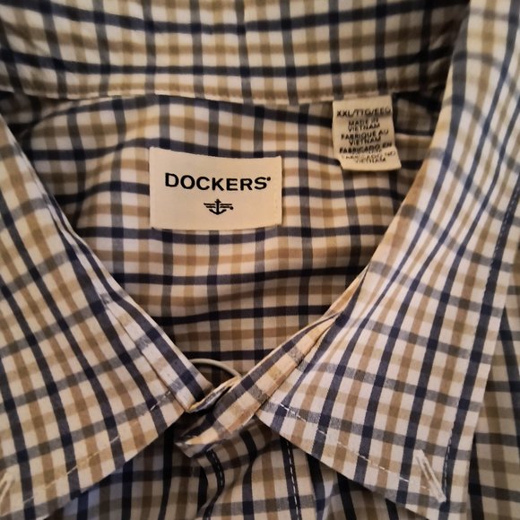 Dockers/Club Room Men's Shirts - Checked - (2-shirts) - Picture 7 of 9